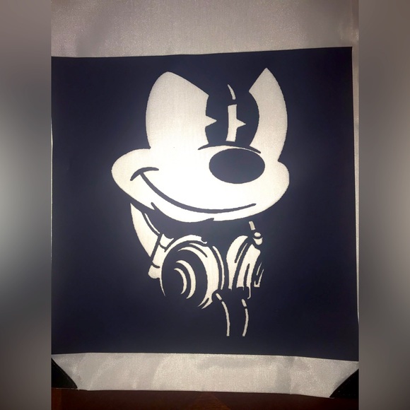 Mickey Mouse Graphic Drawstring Backpack - Picture 2 of 4